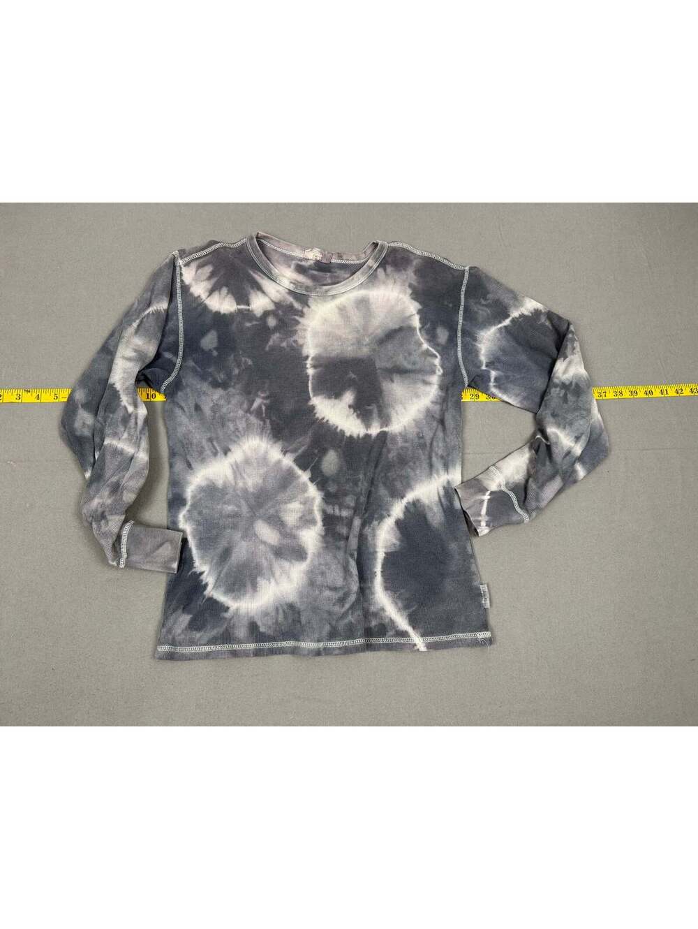 Calvin Klein – Tie-Dye Thermal Long-Sleeve Shirt 100% Cotton